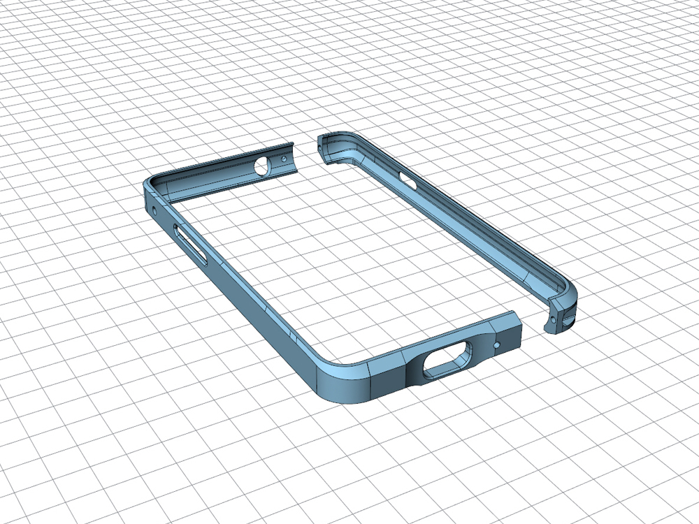 iphone metal case_RE_cad data