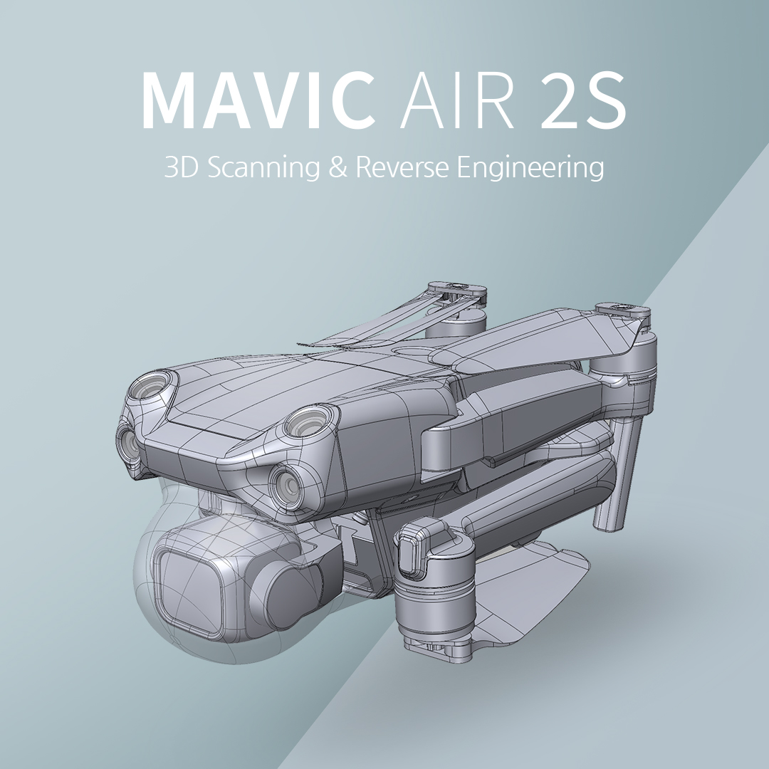 DJI 드론 3D스캔을 통한 역설계 기술 서비스